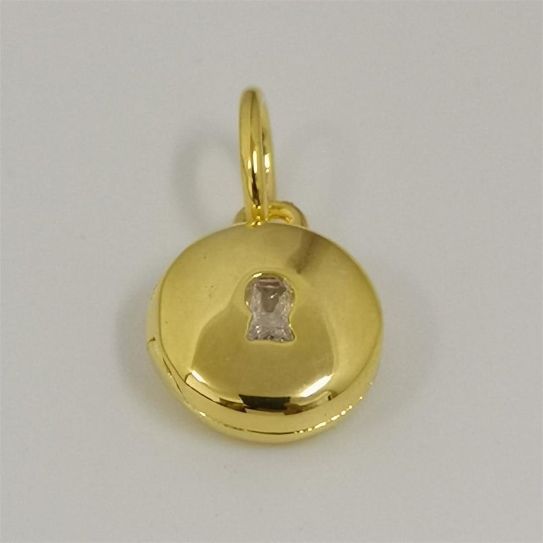 Pandora Golden Openable & Love Locket Dangle Charm - Etsy