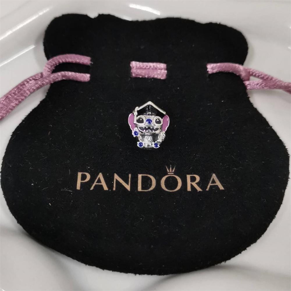 Pink Pandora Graduation Bead Pandora Stitch Graduation Charm