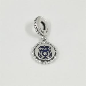 pandora  police dangle charm