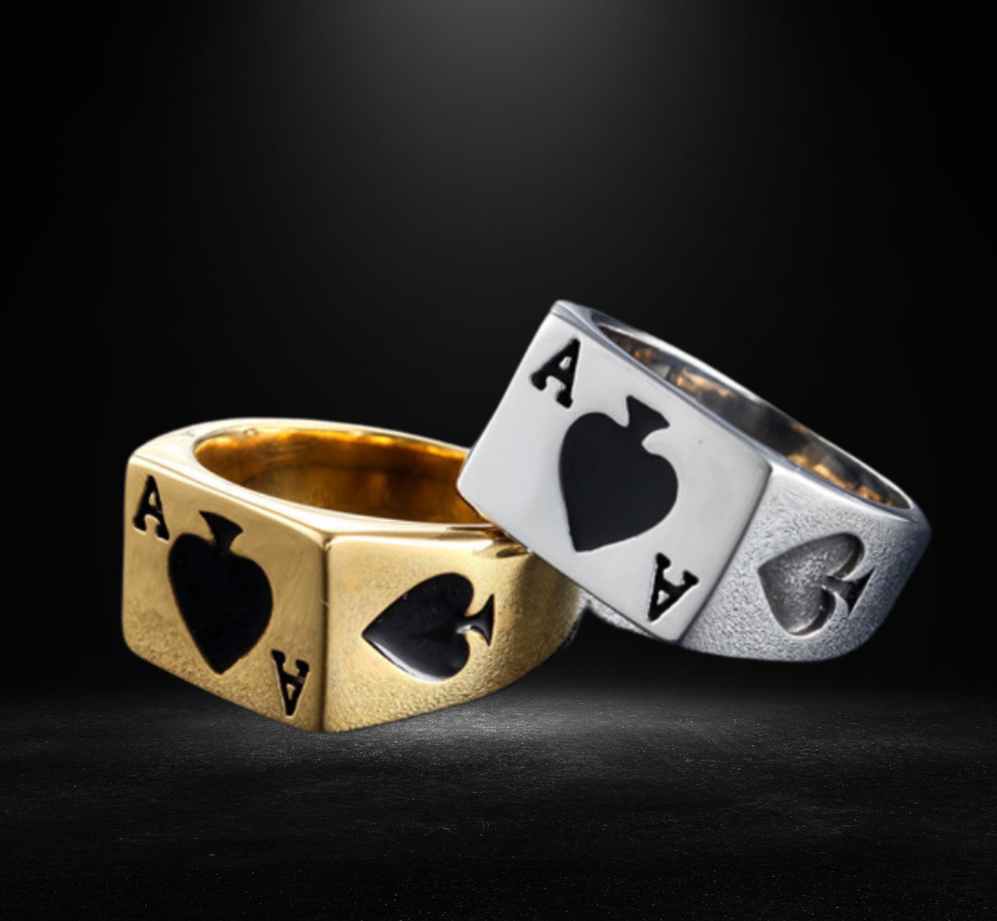アクセサリー Loud style design Ring Ace's High Aces High