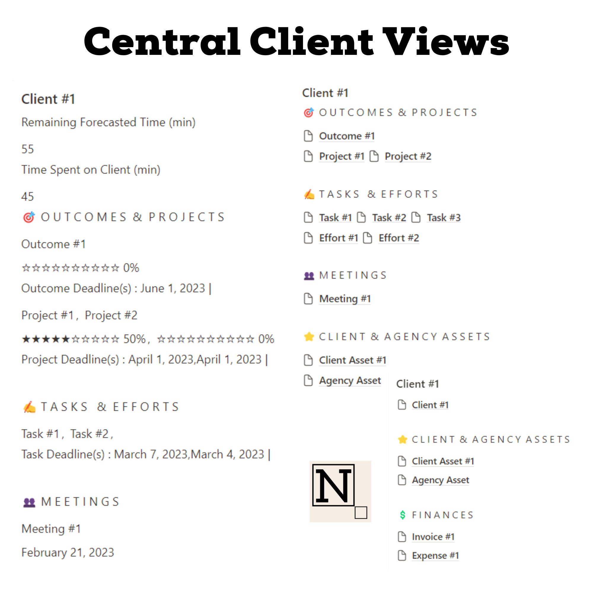 Agency Operating System Notion Template, Notion Business & Agency for ...