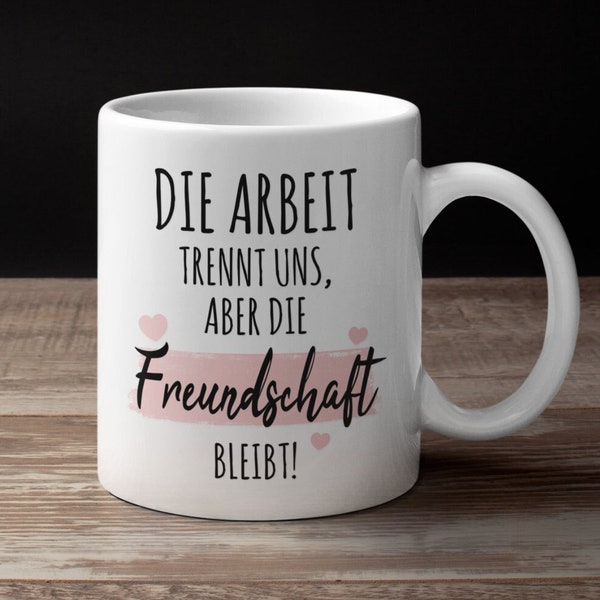 Abschiedsgeschenk Kollegin Geschenkidee Kaffeetasse Geschenk Kollege Abschied Tasse Beste Kollegin Abschied Geschenk Tasse Kollege