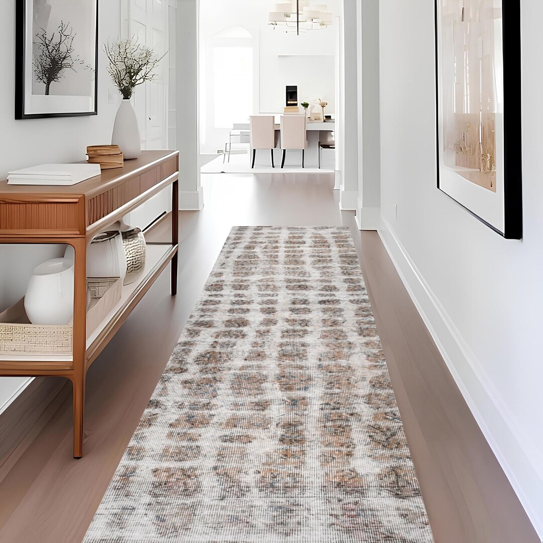 2x9 Rustic Farmhouse Vintage Runner Rug, 2x9 Vintage Runner, 2x9 Rug ...