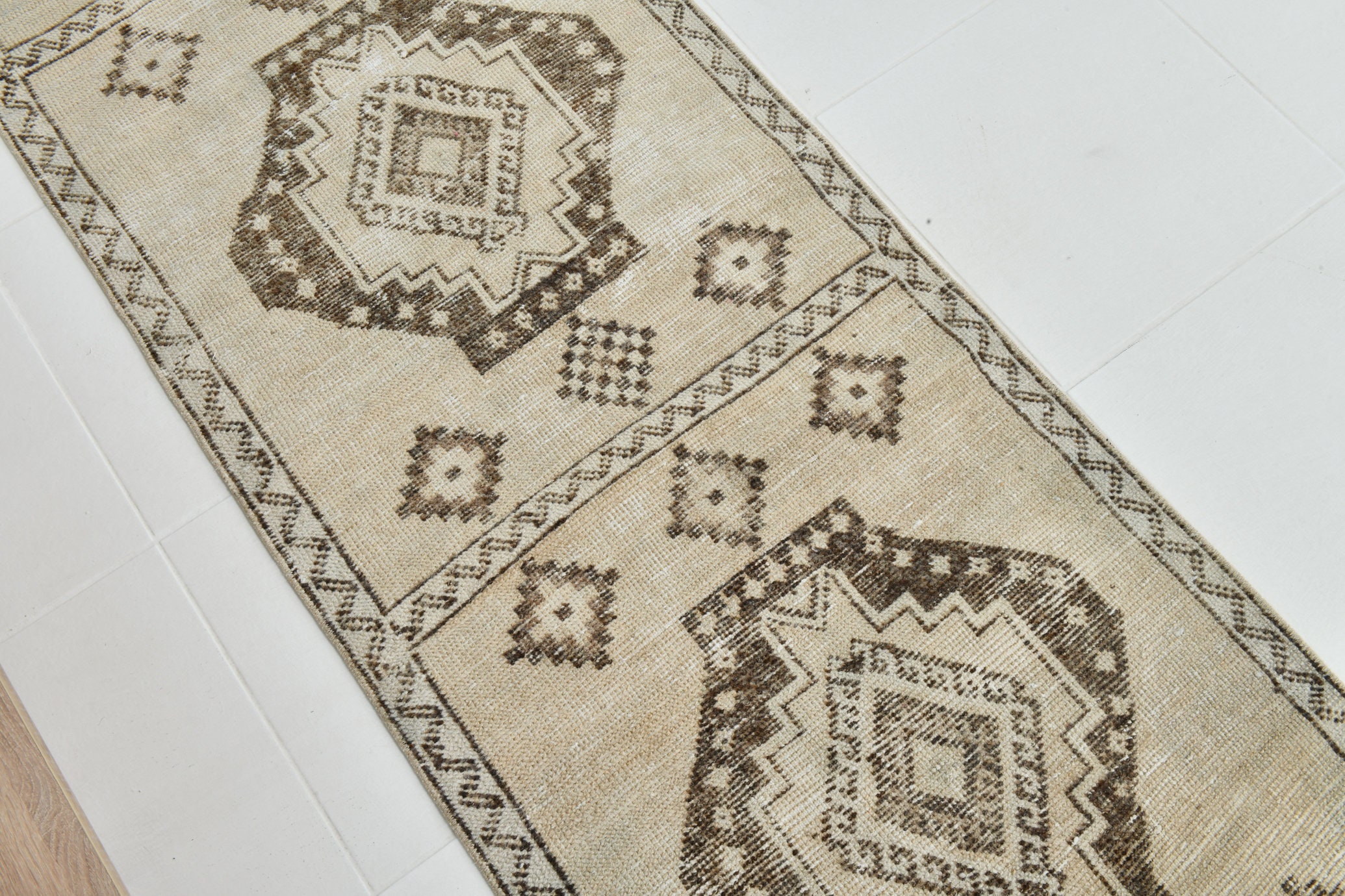 2x9 Vintage Wool Hallway Runner Rug Modern Farmhouse Rug 2x9 Etsy