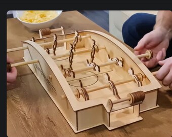 Laser Cut Soccer Football Game Table 3mm Plywood cdr svg dxf aı File