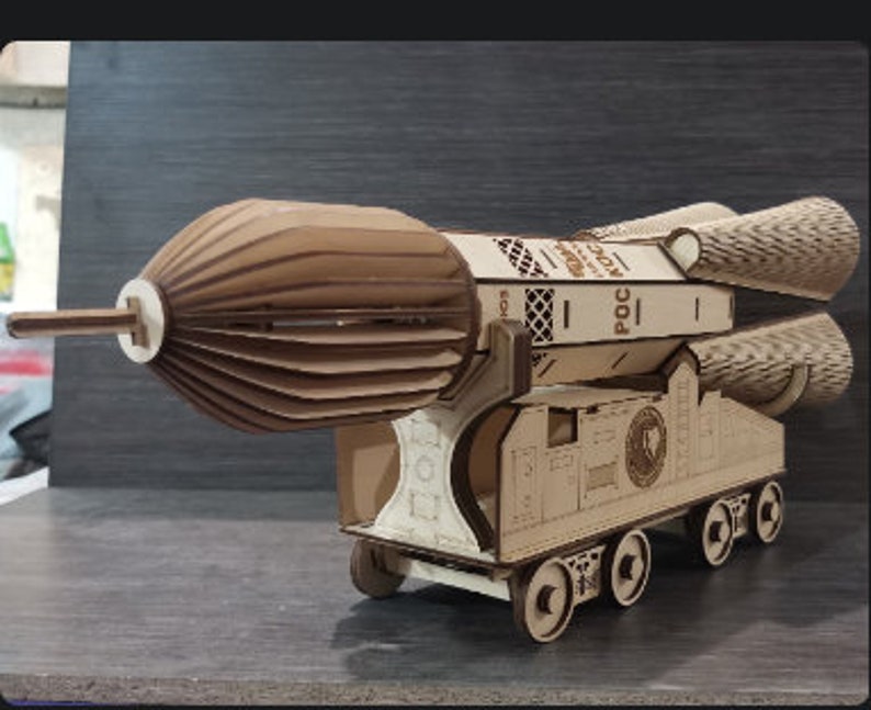 Laser Cut Rocket Minibar Gift Box Cdr Svg Dxf Aı File - Etsy