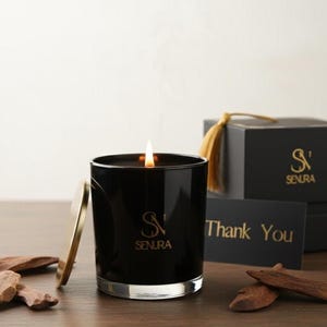 Velvet Rose & Oud, Luxuriöse Duftkerze im Glas, Holzdocht Kerze, Soja Duftkerze, Sojawachs, Bio, Vegan, Kerze, Geschenk Idee, Oud Duftkerze