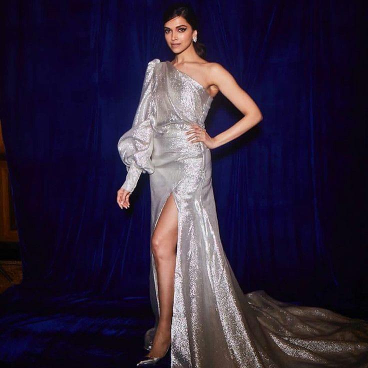 deepika padukone in silver dress Grey dress, silver glow the ultimate IT girl serving magic on the Lux  carpet , @deepikapadukone, @deepikapadukone.fans_, ., ., ., ., .,  ., Deepika Padukone, Deepika Padukone style, Deepika