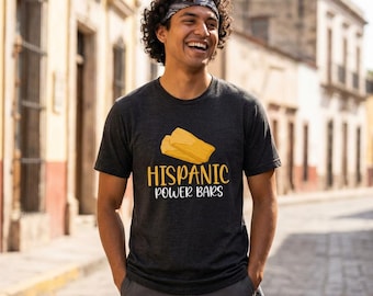 Mexican Power Bars tamales T-Shirt | Funny Mexican Food Tee