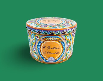 Dolce e Gabbana designed Panettone Tin by Fiasconaro: Stylish Italian Kitchen Decor and Gift