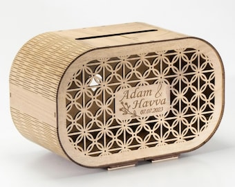 Laser Cut Wedding Card Box SVG Bundle | CNC Files, Glowforge, Cricut