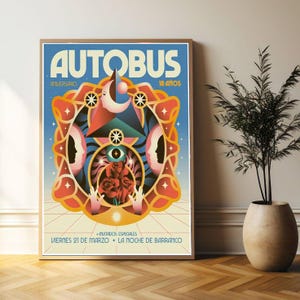 Autobus 18 Años Viernes 21 De Marzo La Noche De Barranco Tour Poster