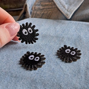 Roetpleister, strijkbare roetsprite, anime strijkpleister, leuk cadeau-idee, pleister, doe-het-zelf