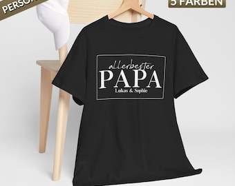 Dad Gift T-Shirt - "Best Dad", Father's Day Gift TShirt, Personalized Father's Day Gift, Birthday Gift for Dad, best Dad