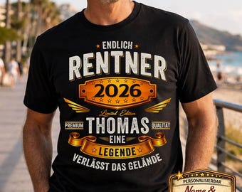 Retirement Gift for Men / Retirees 2026 / Farewell Gift for Retirees / Retirement Gift / Personalizable / Desired Name