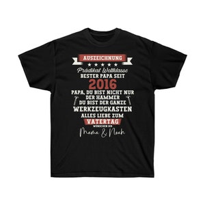 Father&#39;s Day Gift Father T-Shirt Dad Tshirt Personalized Name Father&#39;s Day Daughter Son Father&#39;s Day Gift for Best Dad t shirt Father Tee