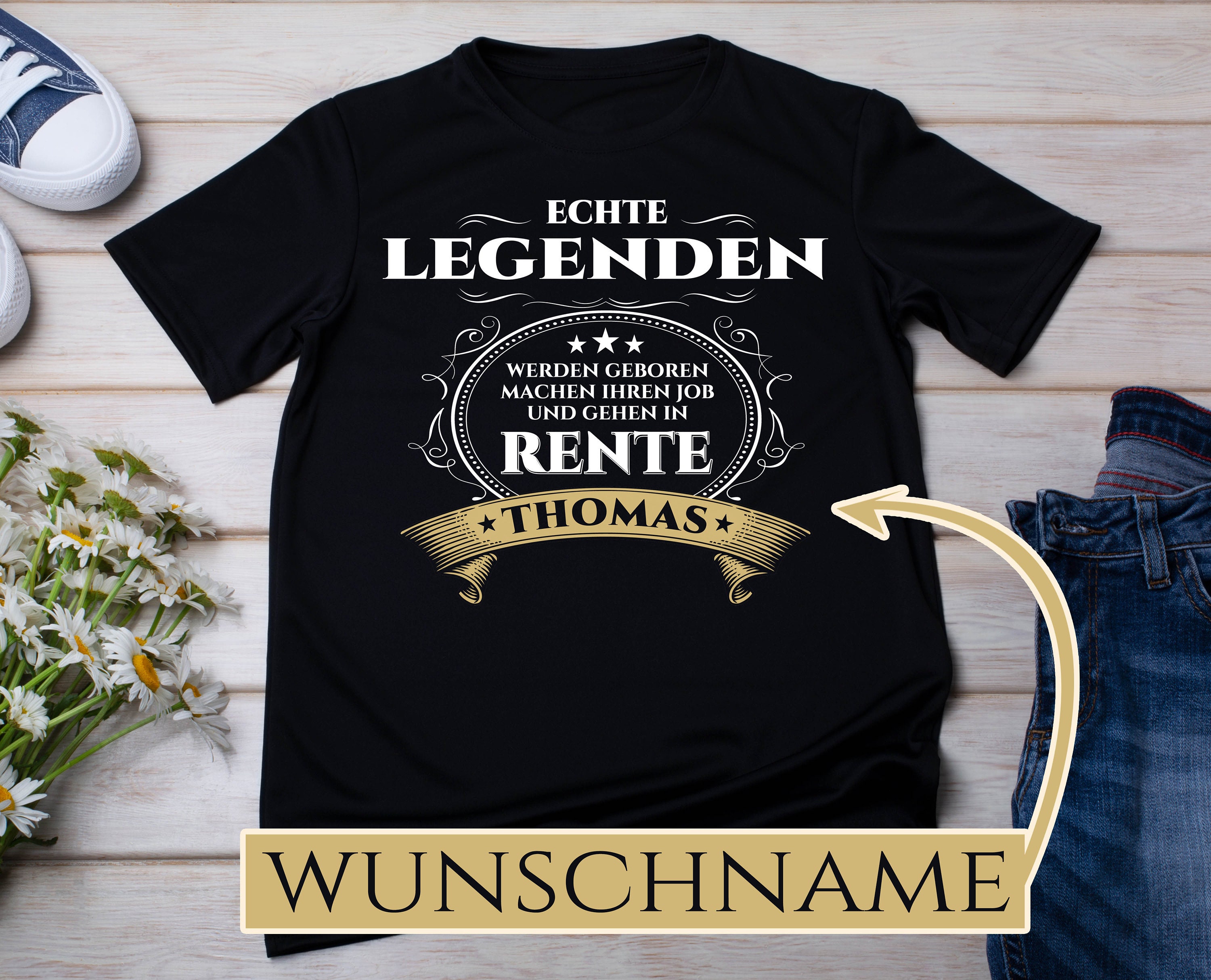 Pension Gift Man Pension Personalized 2024 T Shirt Gift Pension T