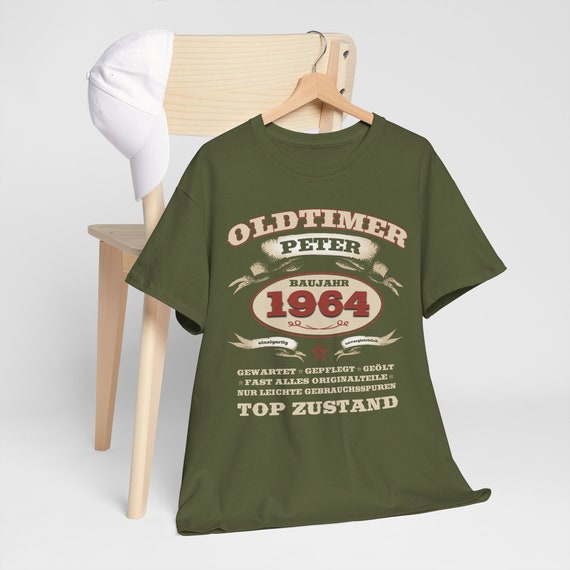 T-Shirt 60ème Anniversaire - Humour "60 Ans 1965" - Cadeau Drôle Pour Homme Ou Femme - 10