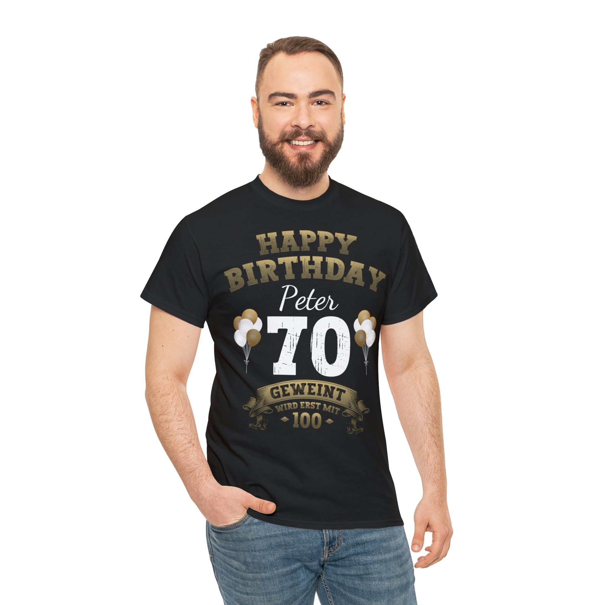 T-Shirt 70&deg; Compleanno 2025 Vintage 1955 Idea Regalo Uomo - Fino A 6XL, Galaxy Tees UK