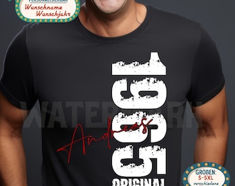 60th Birthday Gift for a Man – Personalized Legend T-Shirt – Vintage 1966 – Funny Men's Shirt, 60th Birthday Gift – Party Shirt with Name