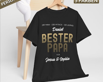Dad Gift T-Shirt - "Best Dad", Father's Day Gift TShirt, Personalized Father's Day Gift, Birthday Gift for Dad, best Dad