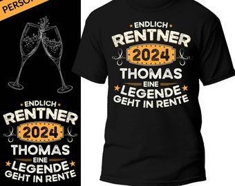 Pension gift / Farewell pensioner gift / Retirement gift for farewell / Retirement gift / Personalized / Desired name