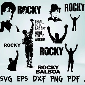 Rocky Balboa /Silvester Stallone signierte Mini-Boxhandschuhe (Hohen  Sammlerwert