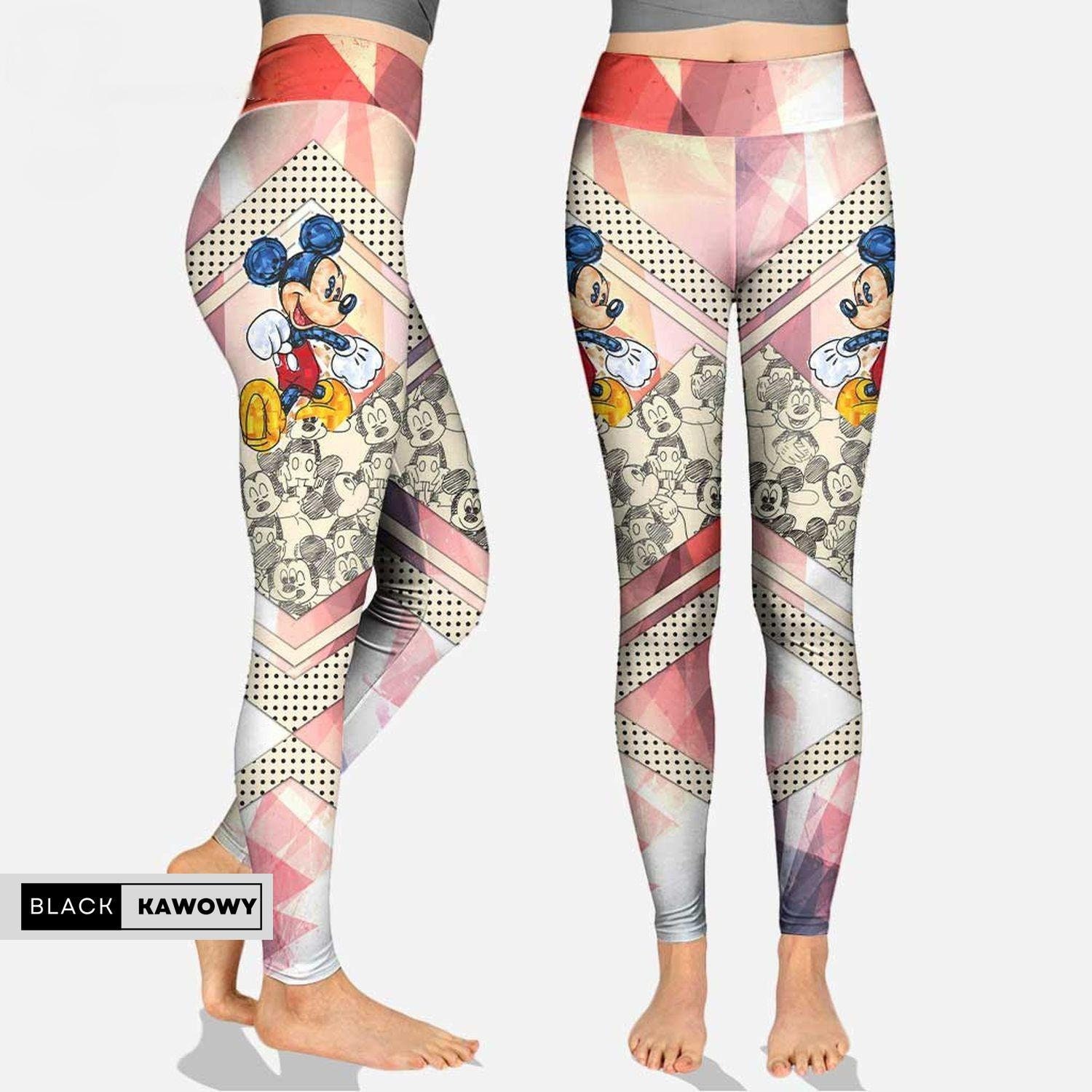 Discover Mickey Yoga Leggings, Disney Mickey  Mickey Mouse  Workout Leggings