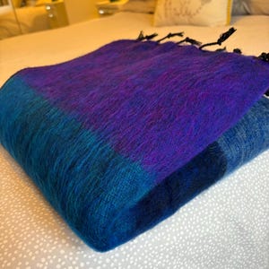 Manta de lana de yak tejida a mano: camping, viajes, sofá, urdimbre de viaje, yoga, pashmina, accesorios para el hogar, regalo b10