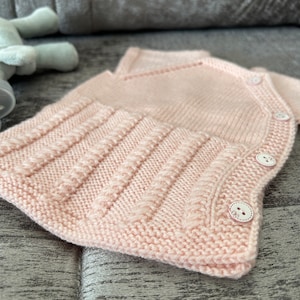 Handmade baby vest for newborn,  baby girl organic vest, crochet baby vest