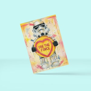 Stormtrooper Card / Star Wars / Use the Force