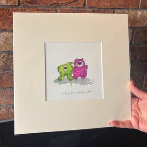 Roobarb & Custard Opera d'arte originale