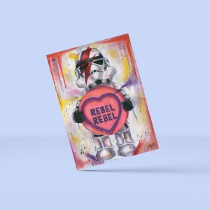 Stormtrooper Rebel Card / Star Wars card