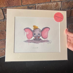 Opera d'arte originale di Dumbo -