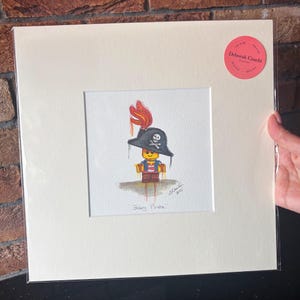 Baby Pirate Opera d'arte originale