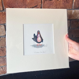 Feathers McGraw Opera d'arte originale - Wallace & Gromit