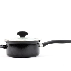 Cooking saucepan with handle Enamel Ceramic cookware STANDART kitchenware