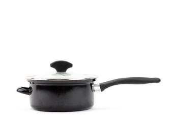 Kochtopf mit Griff Emaille-Keramik-Kochgeschirr STANDART-Küchengeschirr