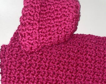 Chunky scarf and beanie set