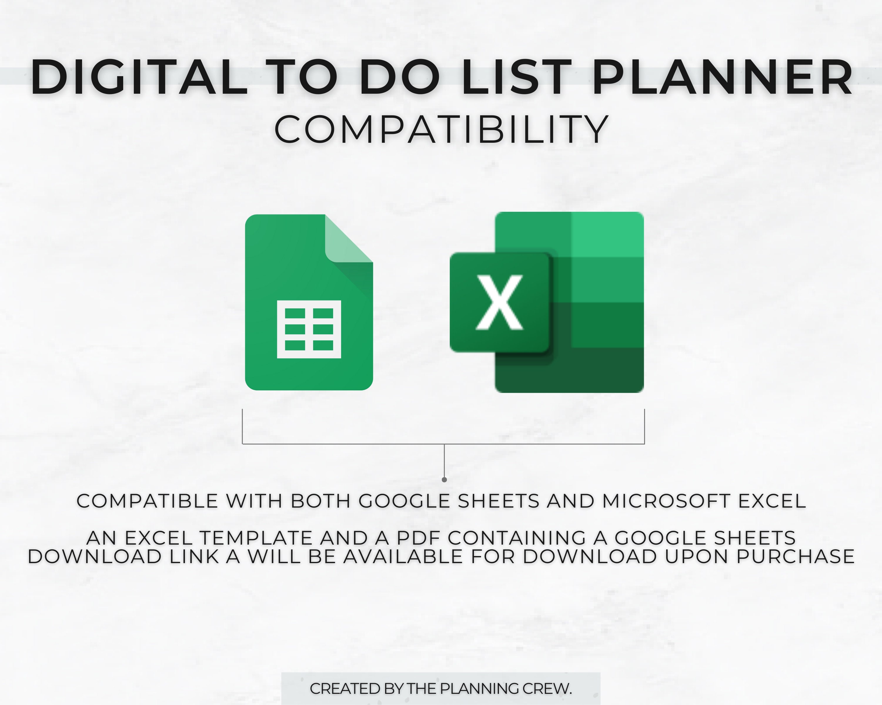 Digital to Do List Automated Planner Task Tracker Task Checklist Excel