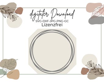 Laser file laser cut, door wreath laser file, door ring laser file, door sign laser file, laser file laser cut, SVG laser file