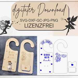 Fichier laser signe de porte de fée des dents SVG, ensemble de fée des dents, pendentif de fée des dents, signe de fée des dents argent de dent, fichier laser SVG, signe de porte SVG, personnalisé