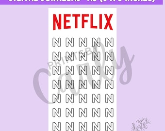 Netflix Savings Challenge Mini Savings Challenge Mini Monday Savings Cash Stuffing Saving Tracker, A16