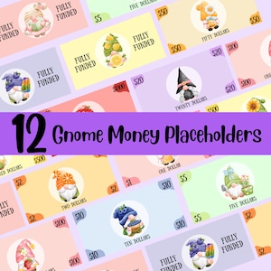 Gnomes Money Placeholders Fully Funded Prop Money Play Notes