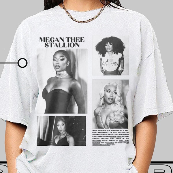 Vintage Megan Thee Stallion T-Shirt, Muttertagsgeschenk für Frauen und Männer