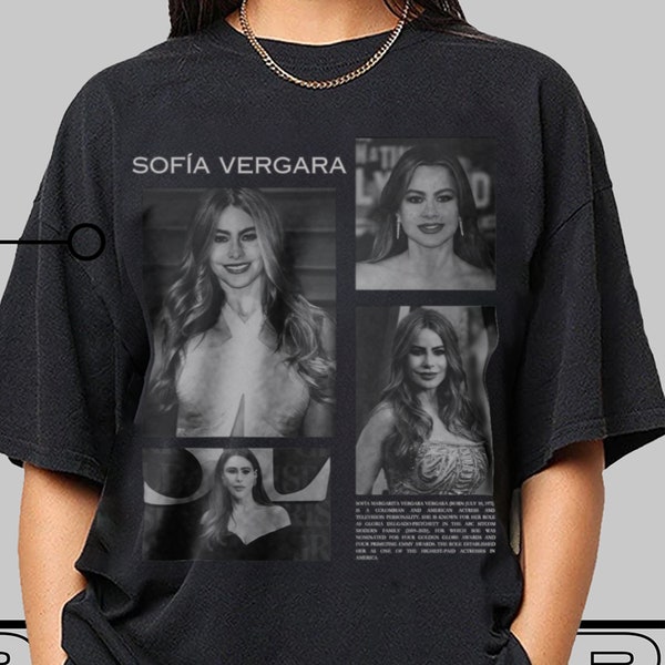 Vintage Sofia Vergara T-Shirt, Mother's Day Gift for Women and Men