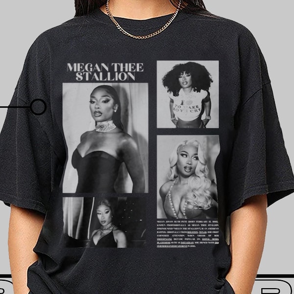 Vintage Megan Thee Stallion T-Shirt, Mother's Day Gift for Women and Men