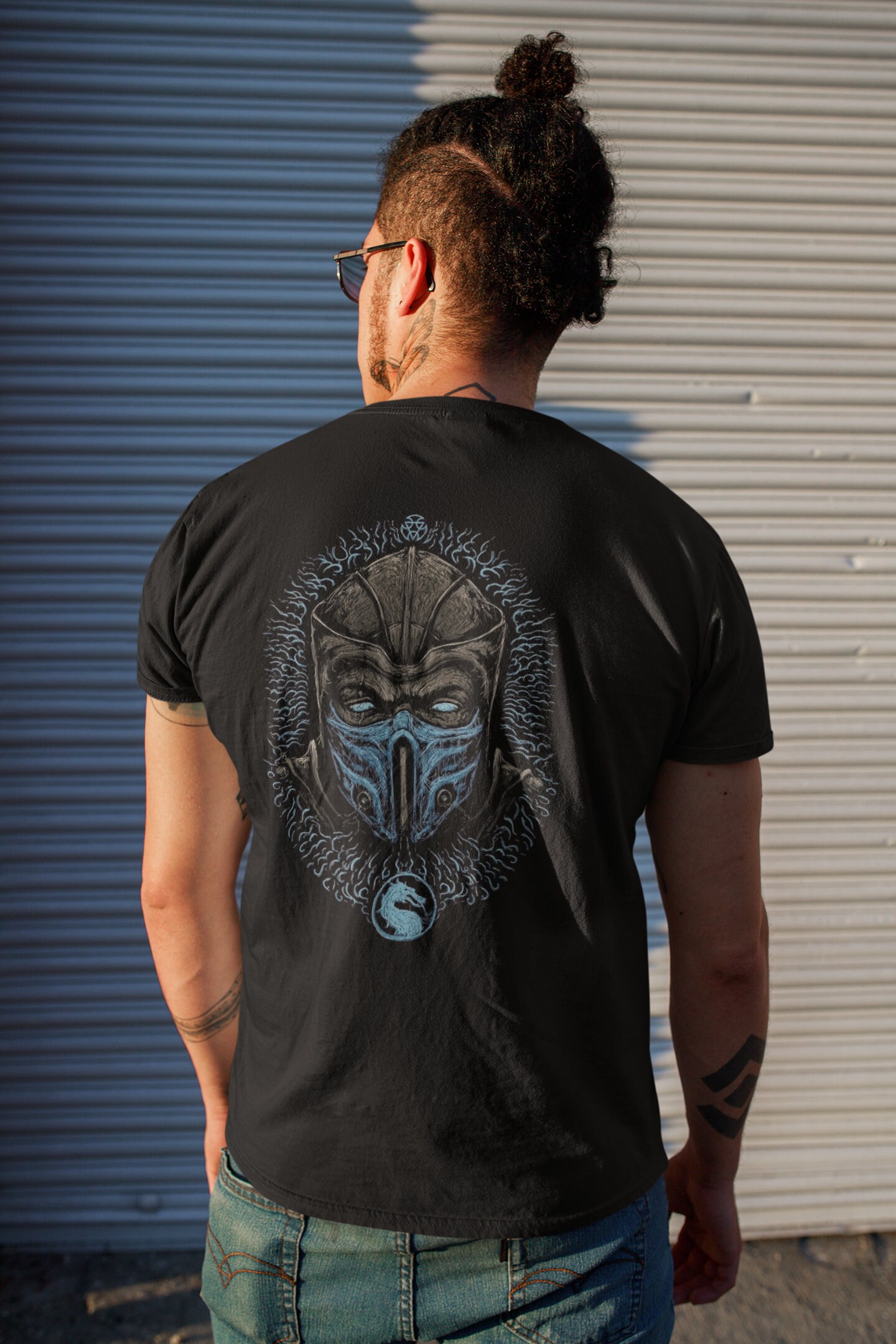 VINTAGE SUB-ZERO FATALITY T-SHIRT - Scorpion MK Raiden Mortal