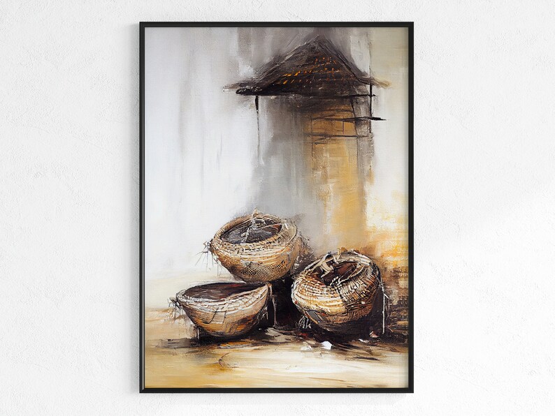 African Gallery Wall Art Set African Art Prints African Wall Etsy