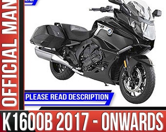 BMW K1600B Bagger Workshop Service Manual 2017 Onwards K61 12/2017 Edition Instant Download